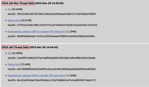 آموزش گام به گام نصب php روی ویندوز